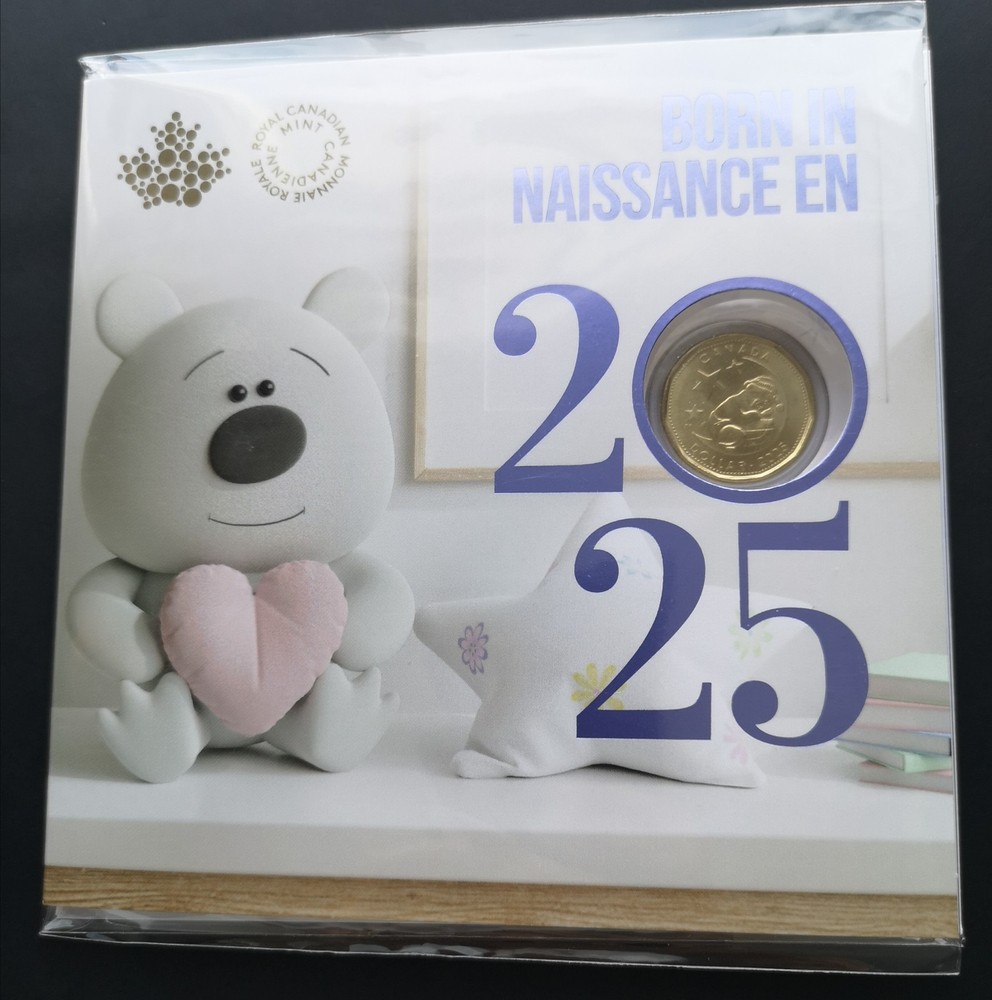 ***  2025  BORN  IN  ***  SEALED  COINS  SET  ***