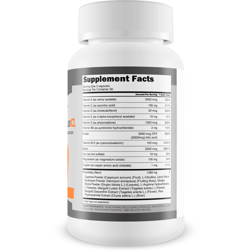 Reviva Brain Plus IQ - Support Healthy Brain Function - Brain Boosting Complex