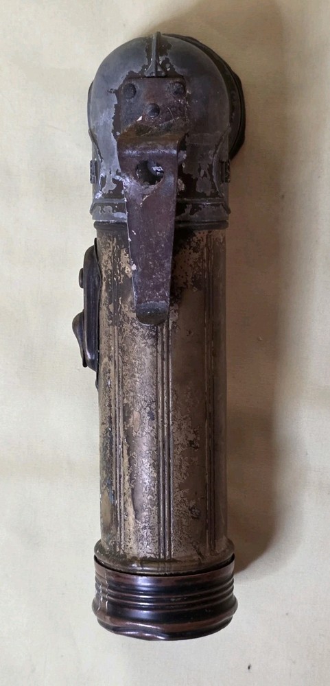 ORIGINAL WWII US ARMY ~ COMBAT FIELD ~ USALITE TL-122-A ~ FLASHLIGHT TORCH