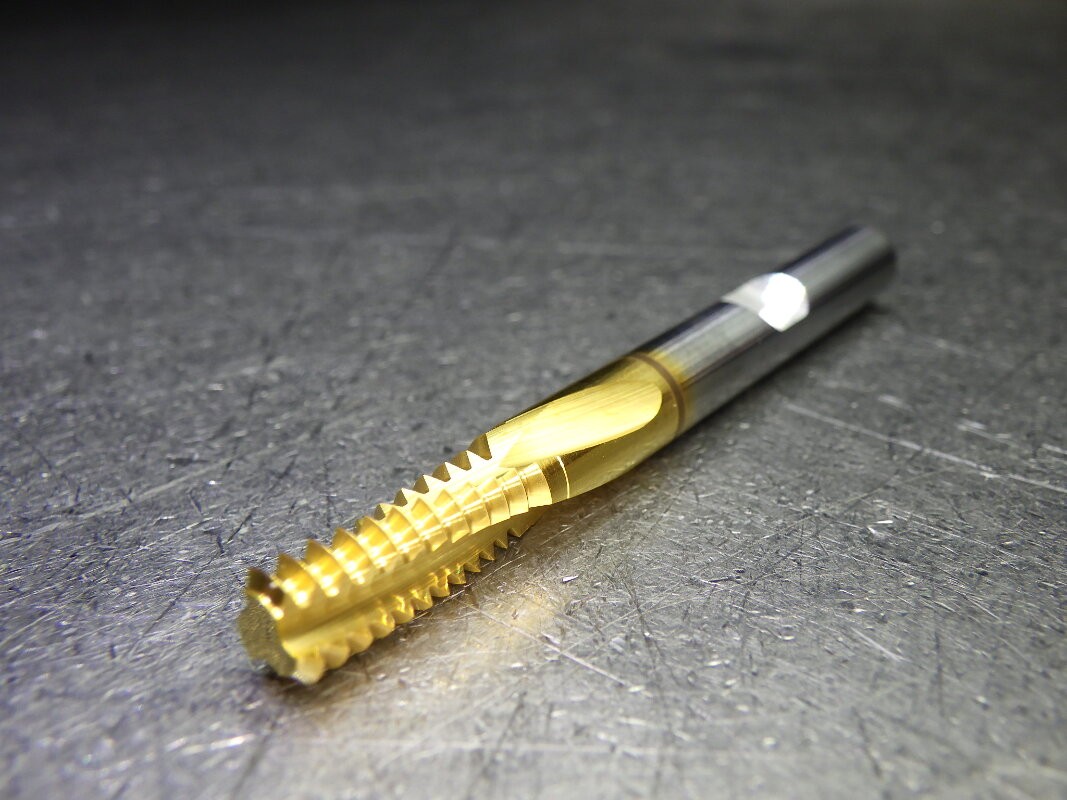 Emuge 5/16-18UNC 3 Flute 2xD Carbide Thread Mill 1/4" Shank GFR15105.5010 (LOC11