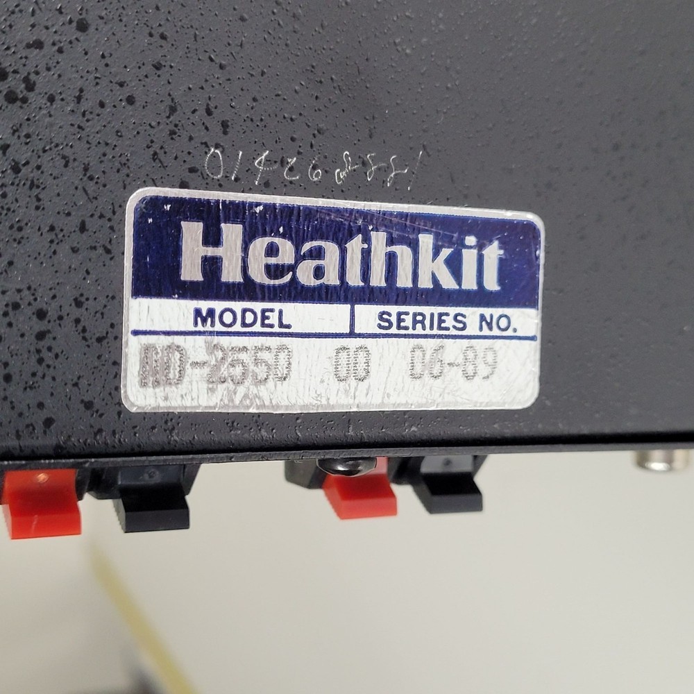 Heath AD-2550 Surround Sound Processor Heathkit - Powers On