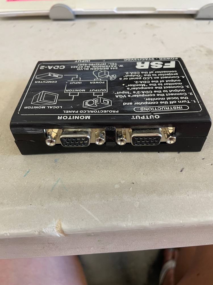 FSR CDA-2 Computer Video Distribution Amplifier, QXGA Supported