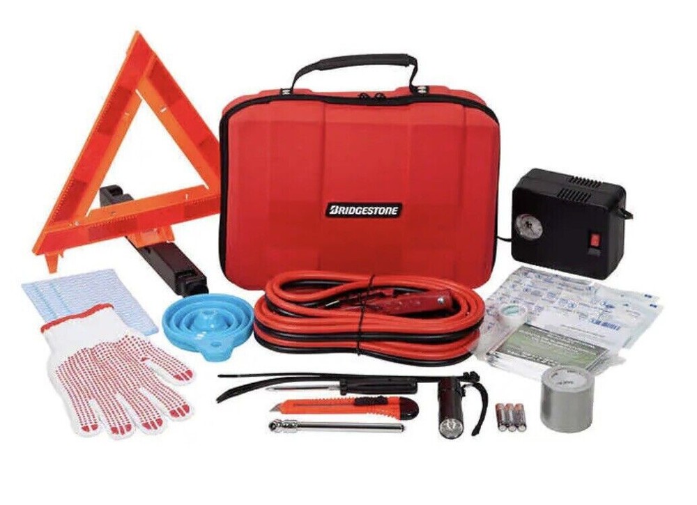 FlashligEmergency Roadside Kit Emergency KIT Bridgestone,Tools,Cables,Auto