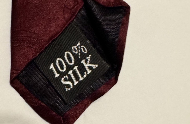 Spence & Lowe 100% Silk Necktie Baseball Themed