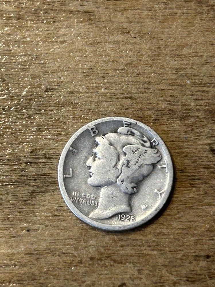 1928S Mercury Dime VG