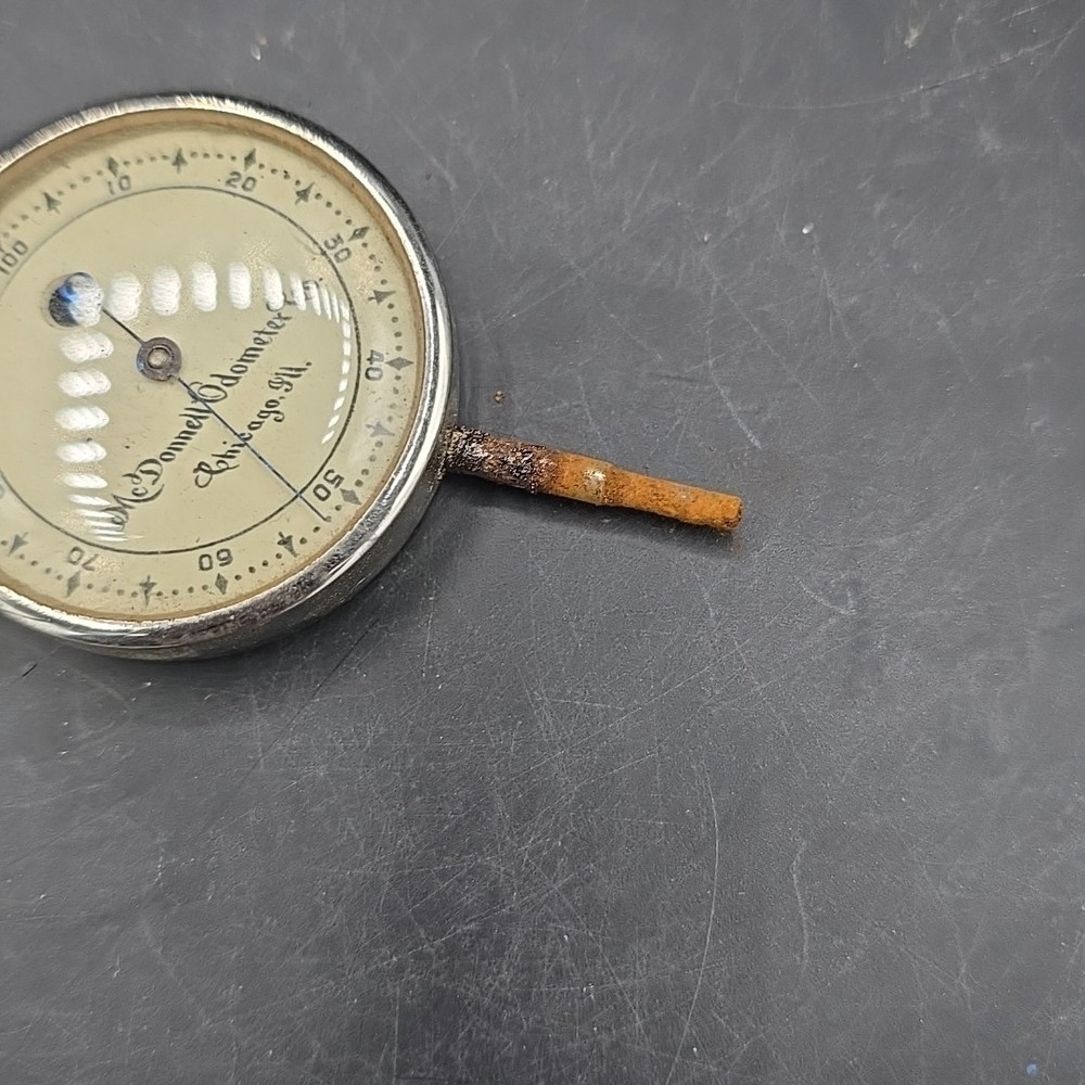 VINTAGE McDonnell Odometer Co. "THE LIGHTNING SPEED INDICATOR"