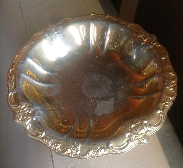 International Silver Company Dish Tray Silverplate 7.5" Trinket Candy