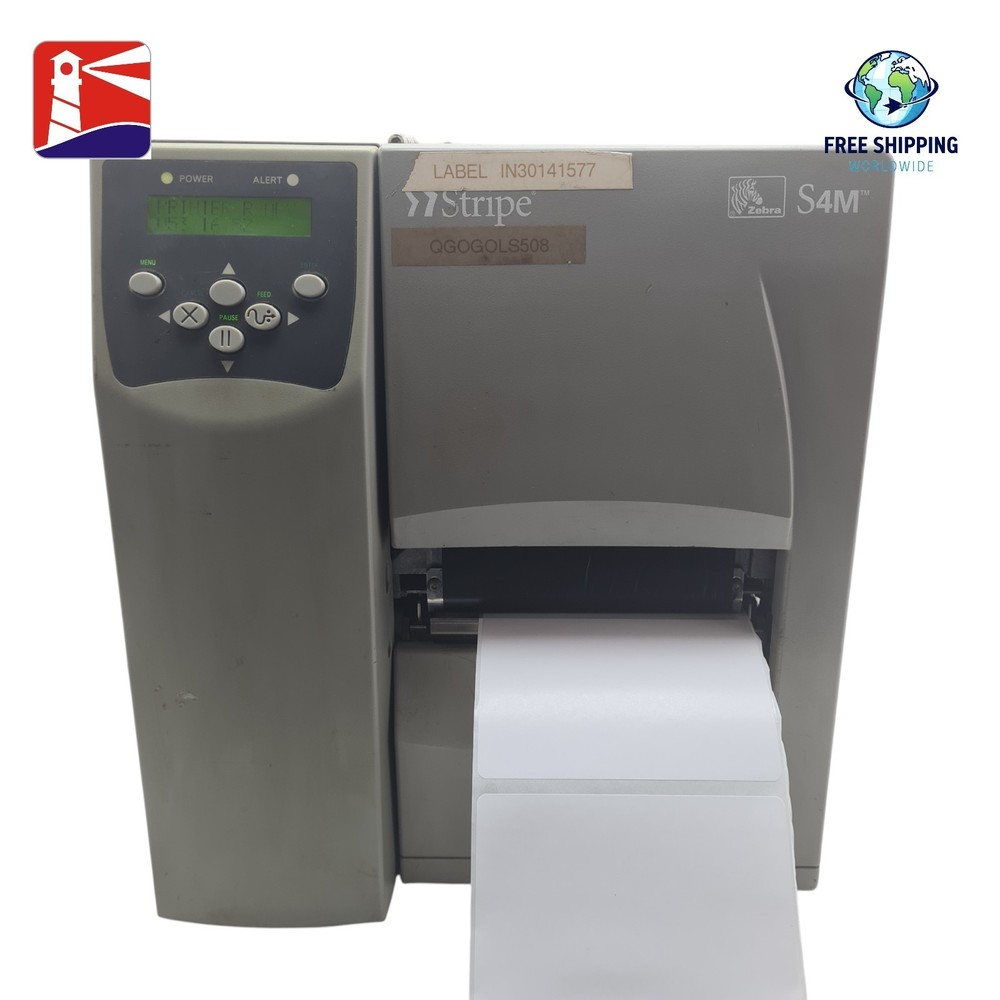 Zebra Stripe S4M Barcode Printer