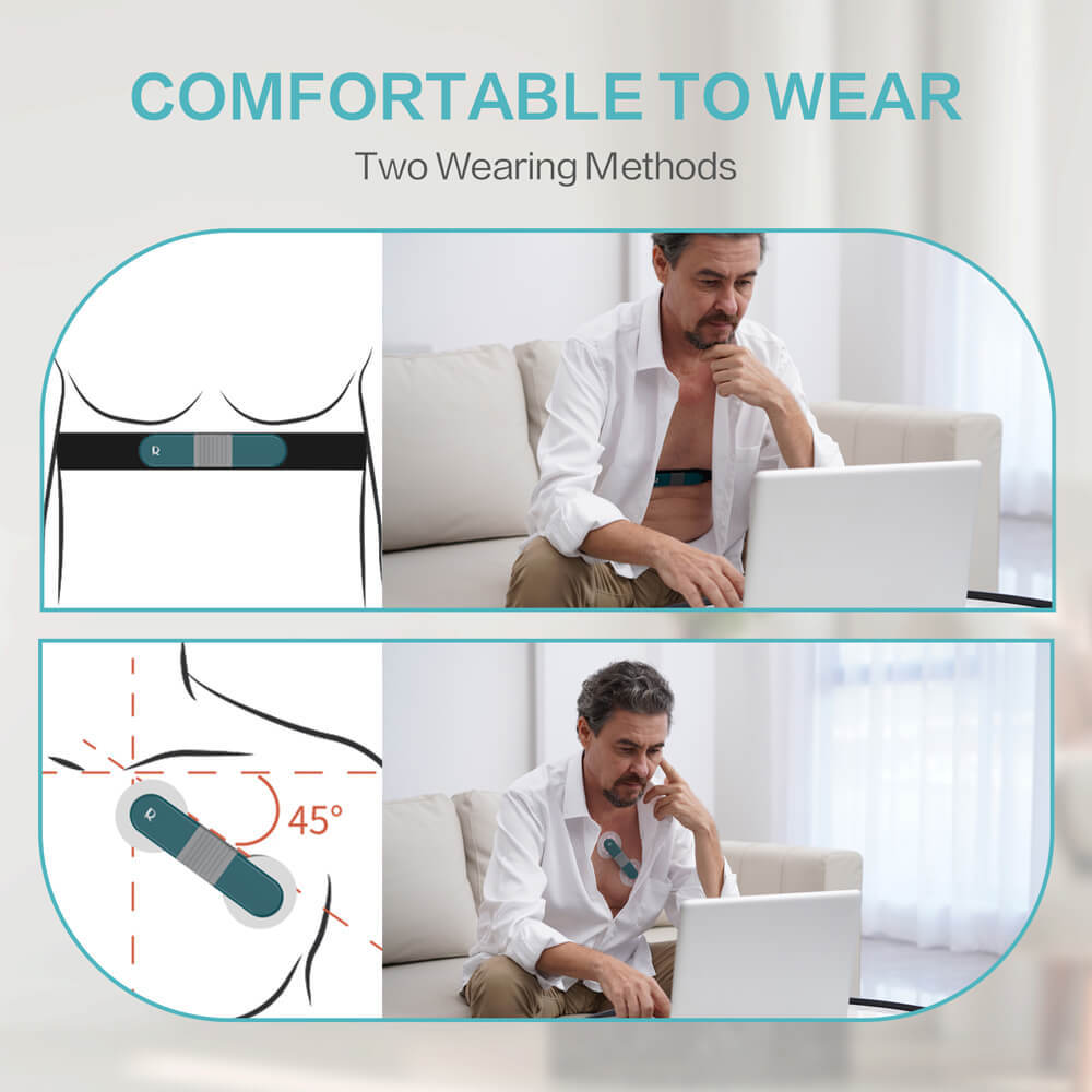 Holter Monitor 24 hours EKG Monitor ECG Recording PC Software Free AI Analysis