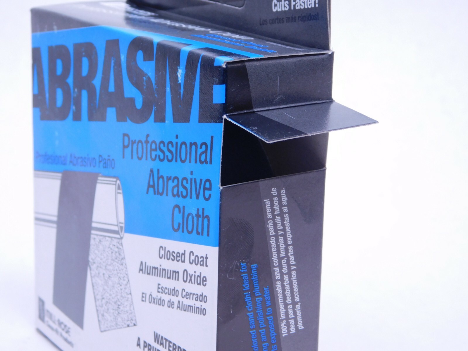 Abrasive Cloth 1-1/2" X 10 Yard Roll 120 Grit Sandpaper Flexible Waterproof (HR)