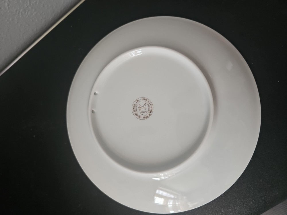 Ceramic Hen Rooster Decorative Plate