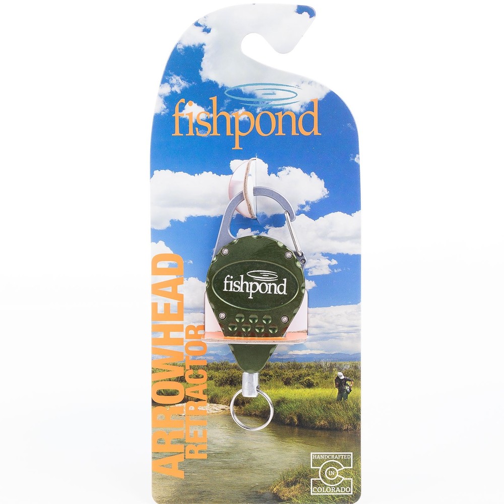 Fishpond Arrowhead Retractor - Moss - FREE SHIPPING