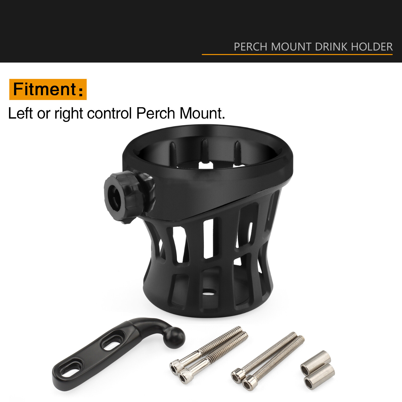 Motorcycle Drink Cup Holder For Harley Road King Electra Street Glide Trike Dyna