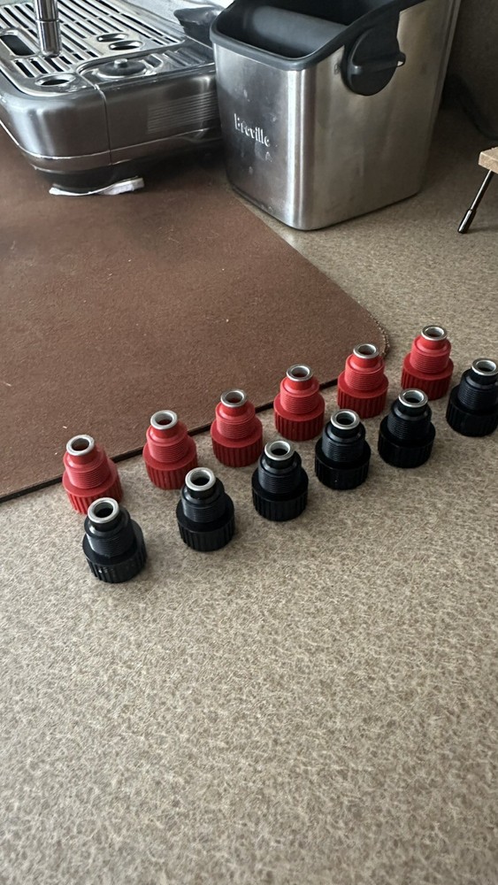 Yamaha Power Amplifier M-80 / 85 / 60 / 65 & Denon 6600a Speaker Post Knobs