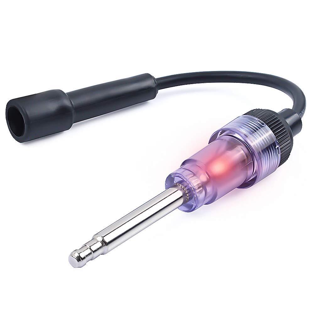 Circuit Tester LED Auto Ignition Test Pen Spark Plug Wire Coil Detector Tool Car