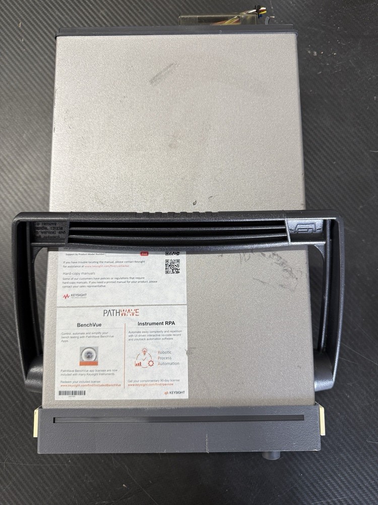 Keysight DAQ970A Data Acquisition System With 2, 40-chan DAQM908A Plug-In Cards