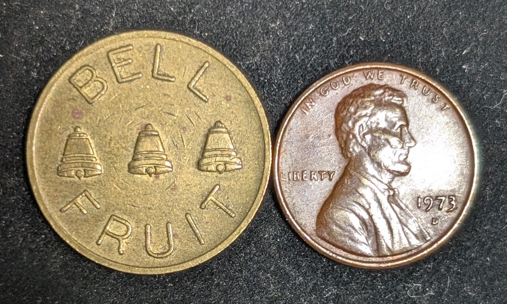 Bell Fruit 20p Token