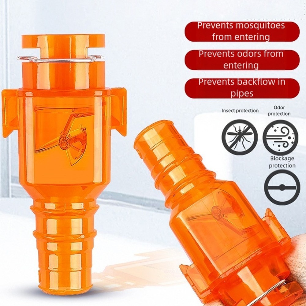 PVC One Way Check Valve for AC Drain Pipe with Easy Installation Design