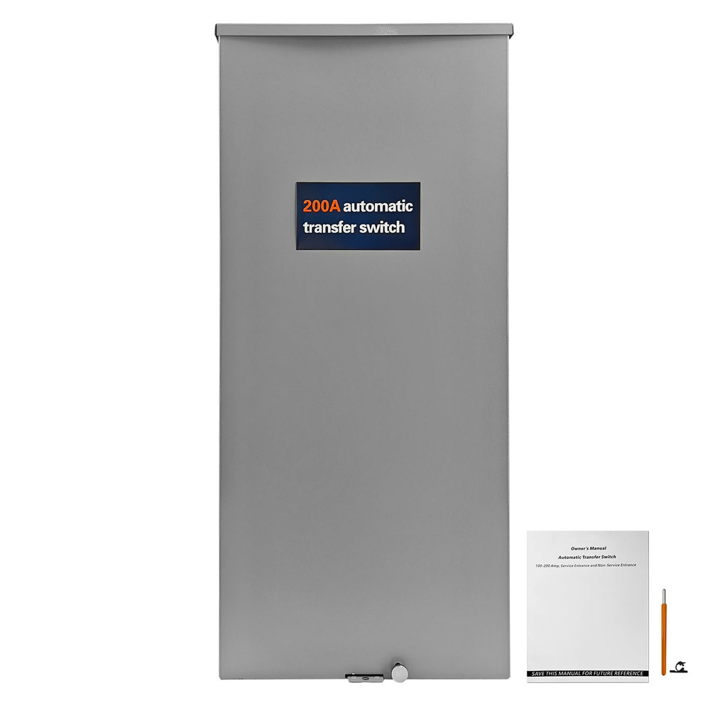 200 Amp Automatic Transfer Switch w/Power Management Replacement for Generac ...