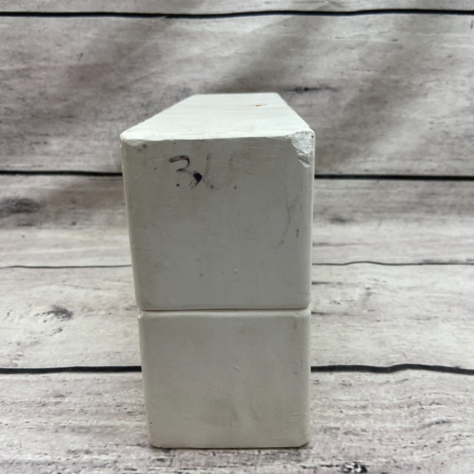 McNees Mini Ceramic Slip Casting Mold Powder Box Jar #M-365