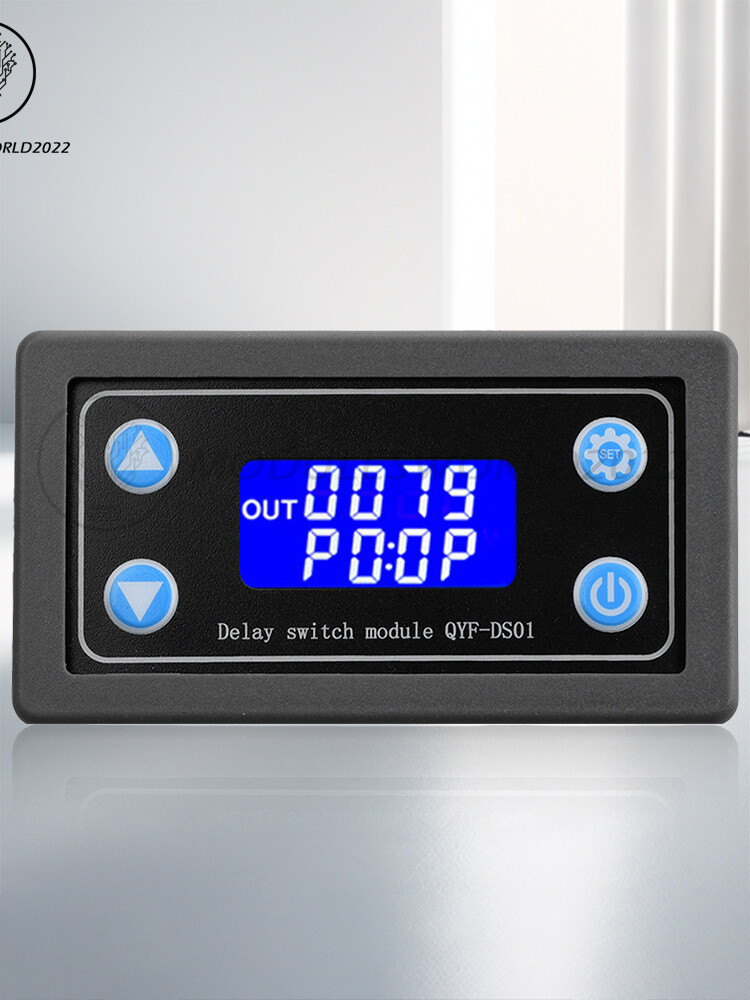 DC6-30V One Way Delay Cycle Timer Relay Module Timing Control Switch QYF-DS01