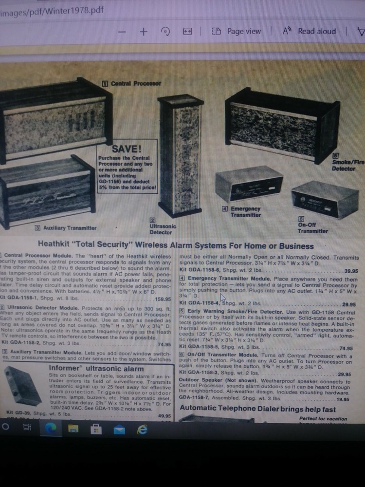 Heathkit on/off Transmitter Module Model GDA-1158-3