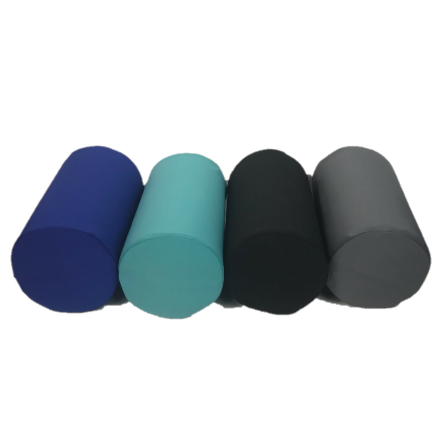 Memory Foam Roll Pillow with Removable Cover Tube Cylinder Bolster Back Neck Sol