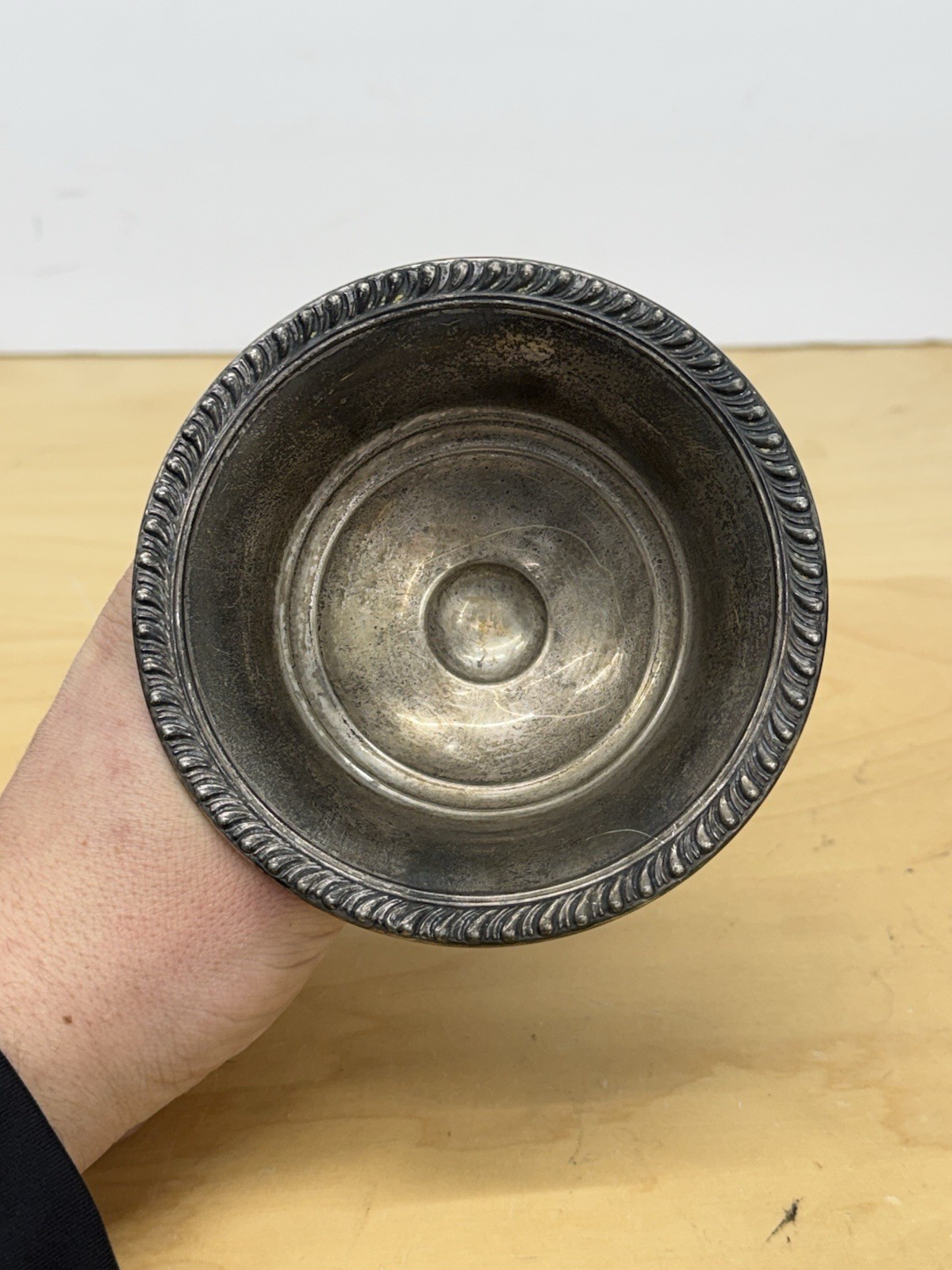 Revere Silversmiths Sterling Silver Weighted Compote 3” Tall #898