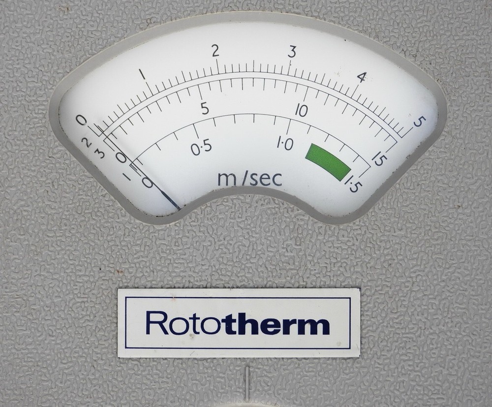 ROTOTHERM FLOMASTER ANEMOMETER WIND WEATHER SPEED TRACKET
