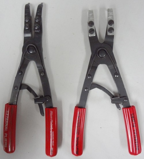Blue Point Model PR-50A Two Piece Heavy Duty Replaceable Tip Pliers Set!
