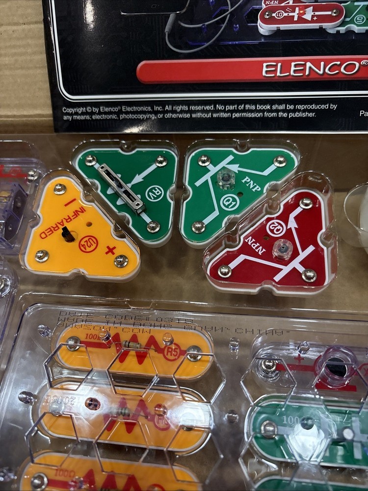 Elenco Snap Circuits Light Kit SCL175 Stem Projects Educational Electronics Kids