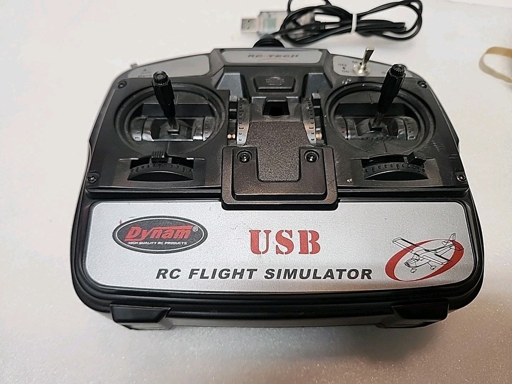 DYNAM USB R/C Model Flight Simulator RC TECH - 5CH - CONTROLLER ONLY