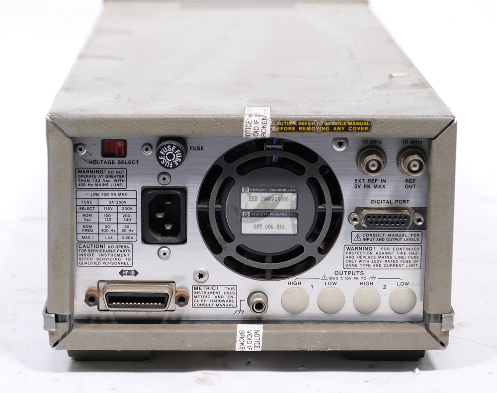 HP 8904A DC 600kHz Multifunction Synthesizer / Generator