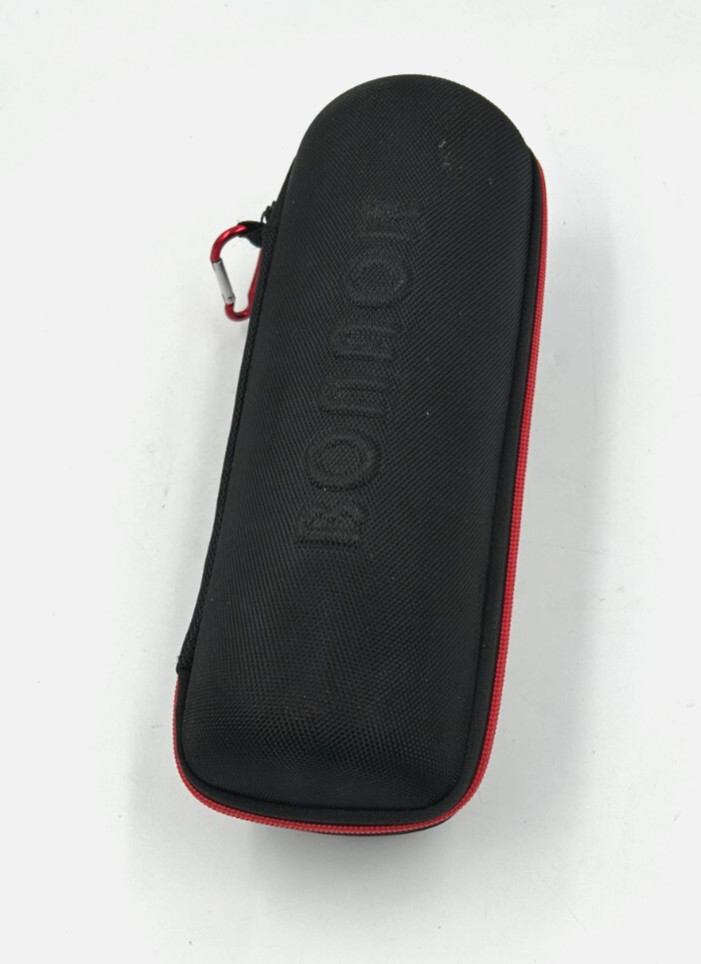 BONAOK Wireless Bluetooth Karaoke Microphone Gold in Case