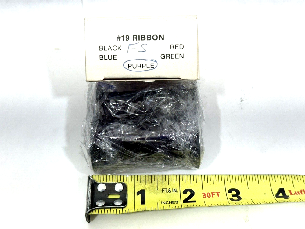 Lathem Time Clock Ribbon - Purple #19