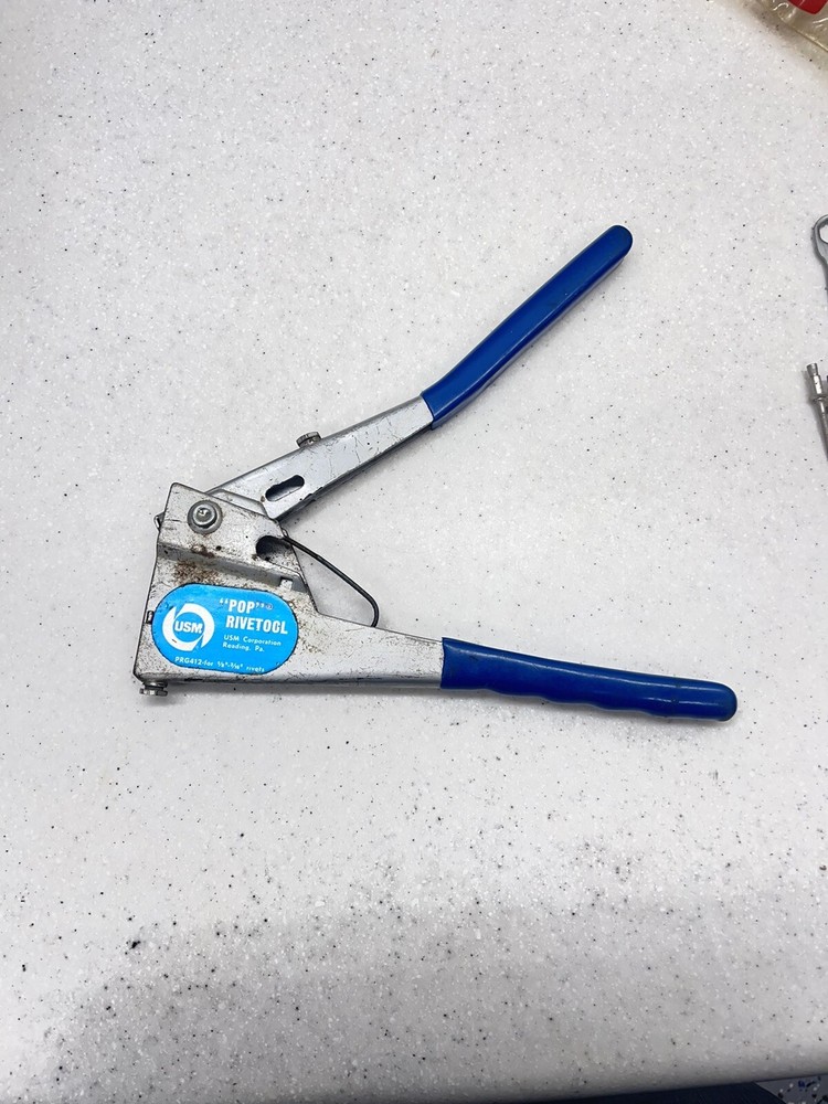 Hand Riveter Pop Rivet Tool Kit USM Corporation