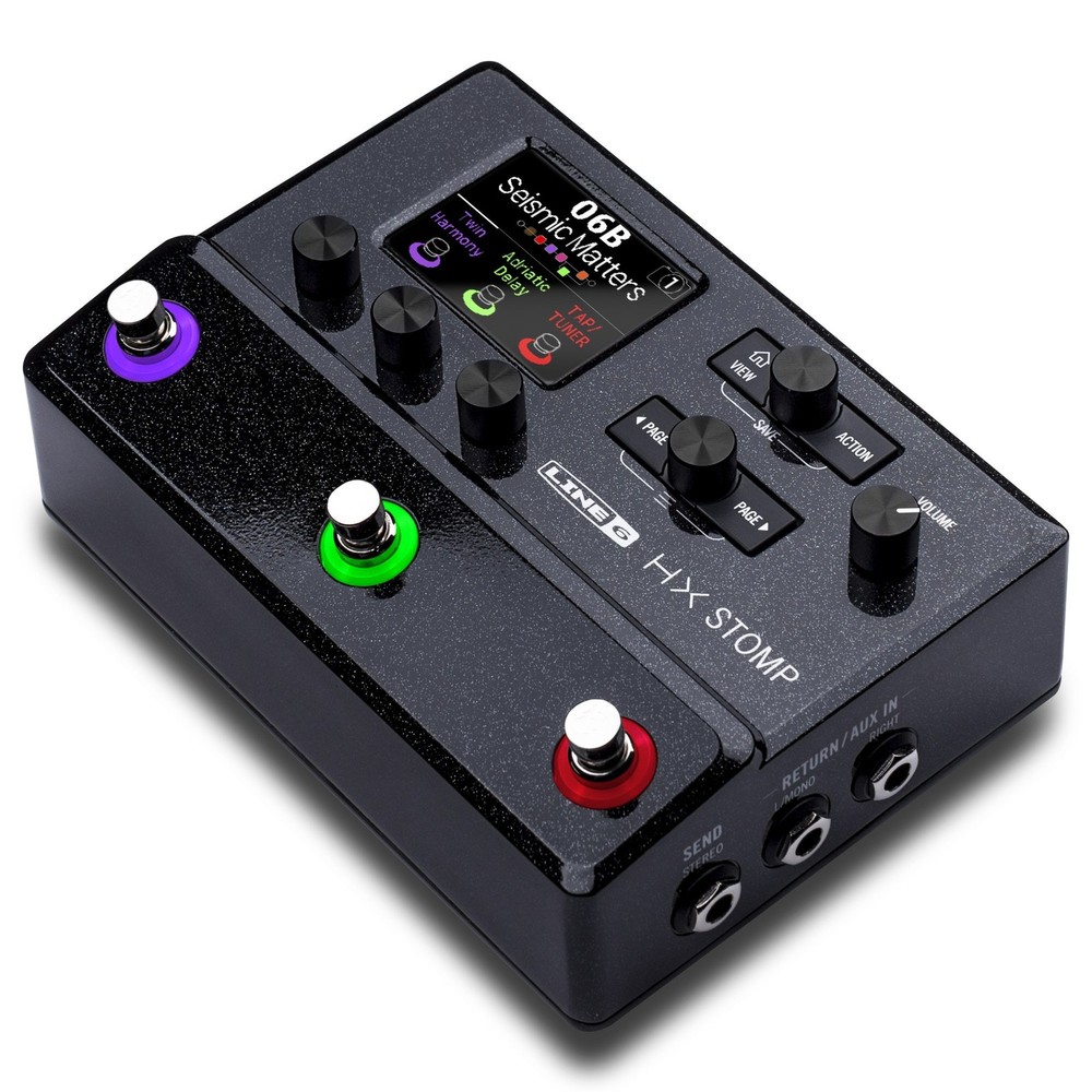 Line 6 HX Stomp Ultra-Compact Professional-Grade Guitar Effects Processor