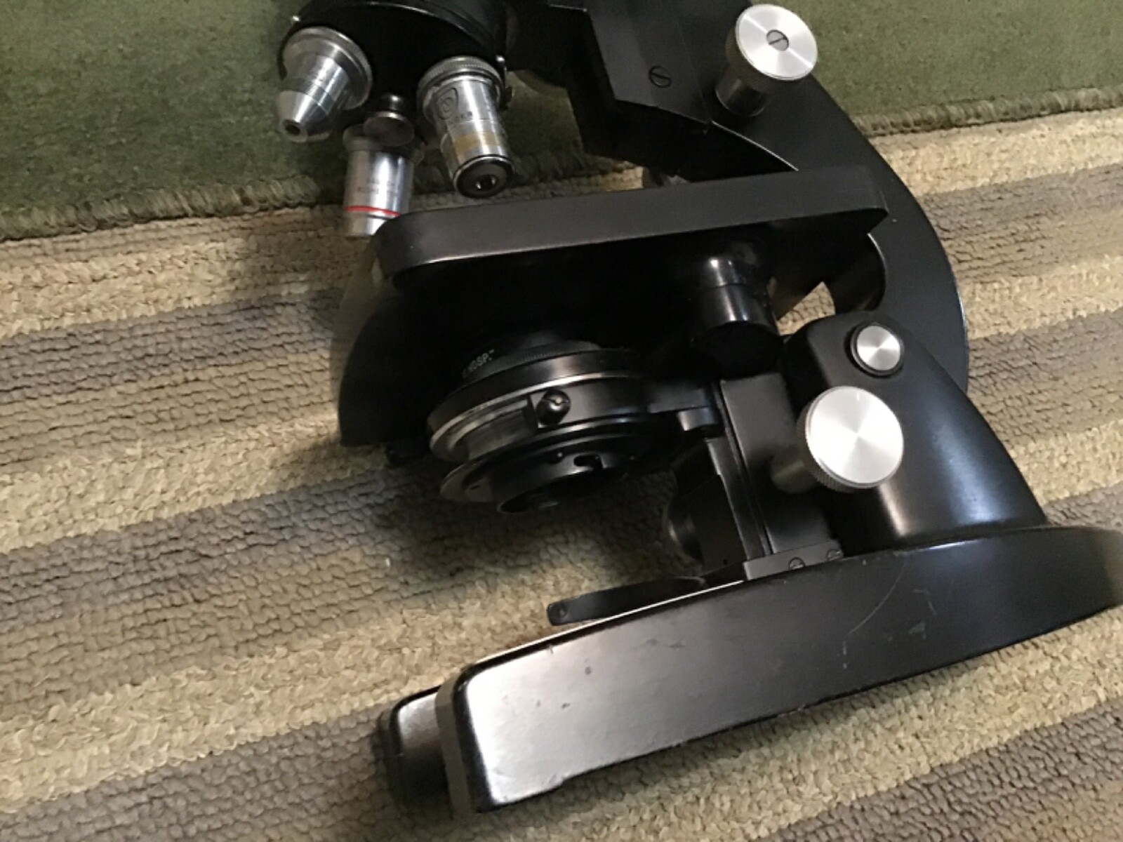 Old AO Spenser Microscope~Queens Hospital Center New York,NY~Rare Science Device