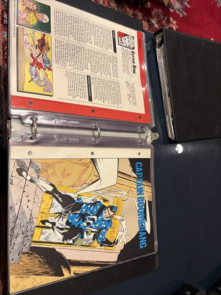 Comic Book Bio Binder