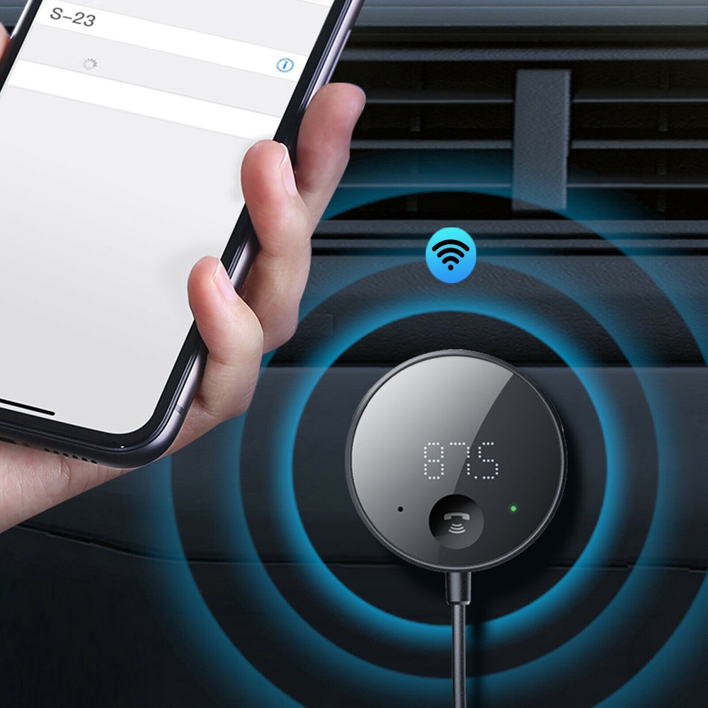 Plug&Play USB Bluetooth Wireless Car FM Transmitter Aux Stereo Audio Receiver C