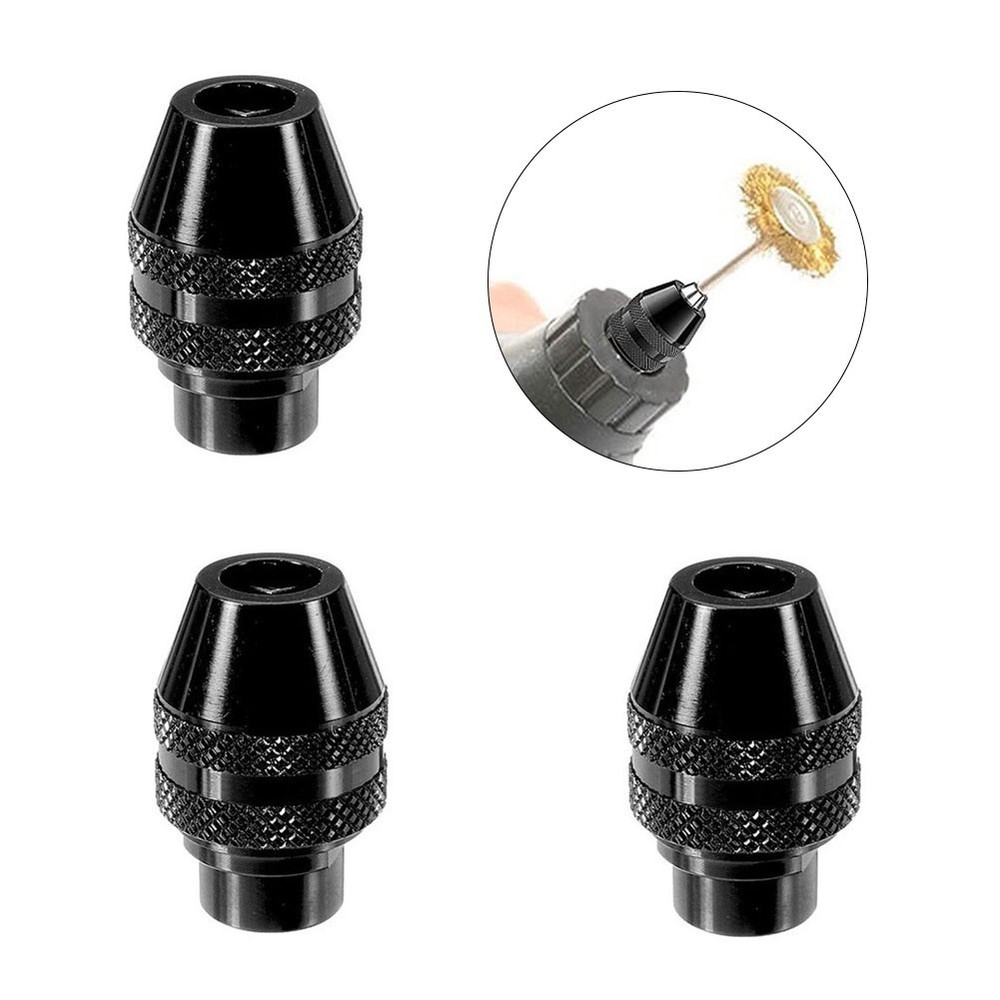 Power Tools Drill Chuck Grinding Chuck 0.8-3.2mm 3pc Keyless Drill Chuck