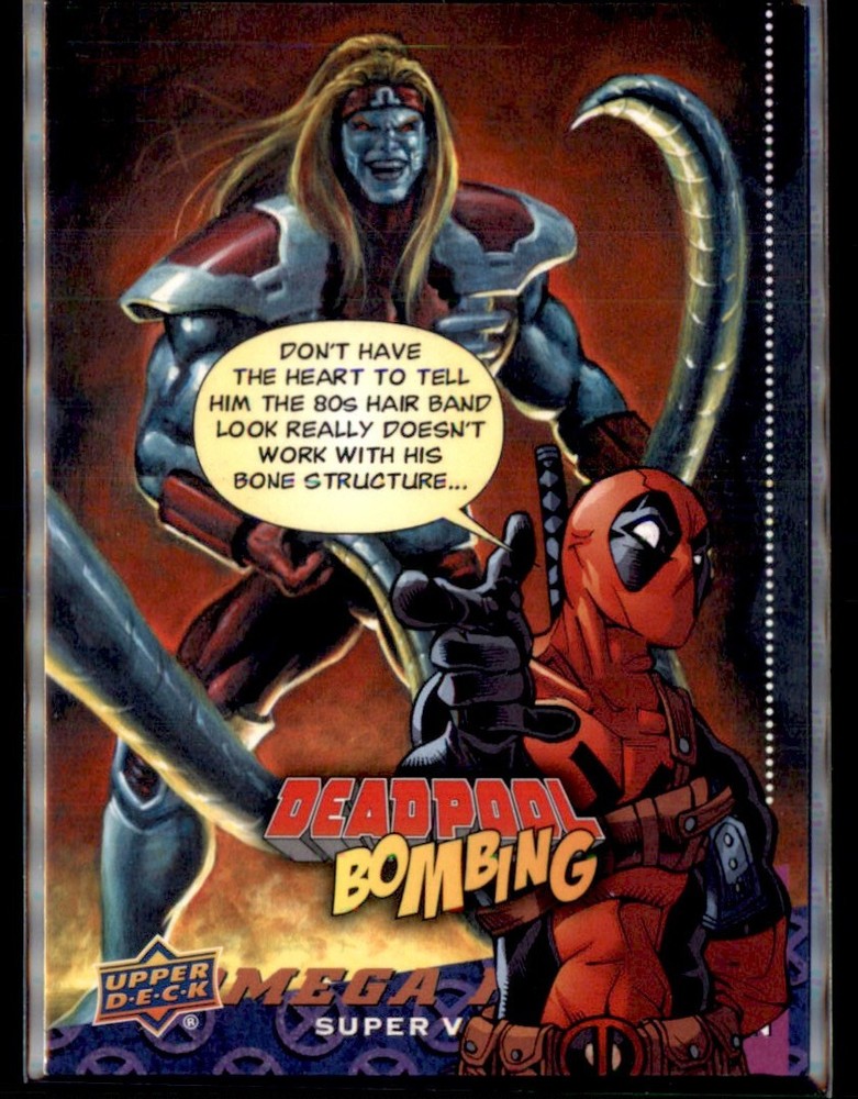 2018 Upper Deck Deadpool Bombing Complete Set 12 Marvel Cards DB1-DB12 Full Set
