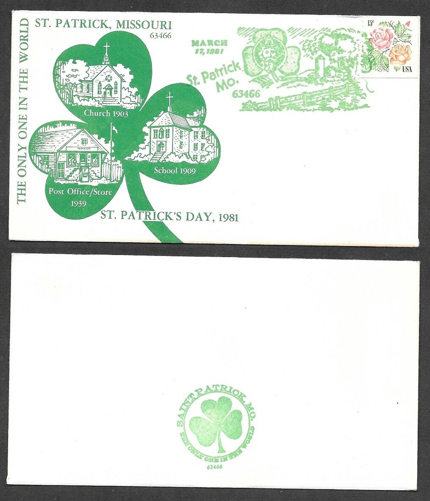 1981 Cover - St. Patrick, Missouri