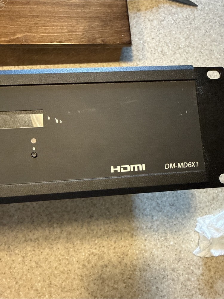 Crestron DM-MD6X1 Multimedia Presentation System - Untested