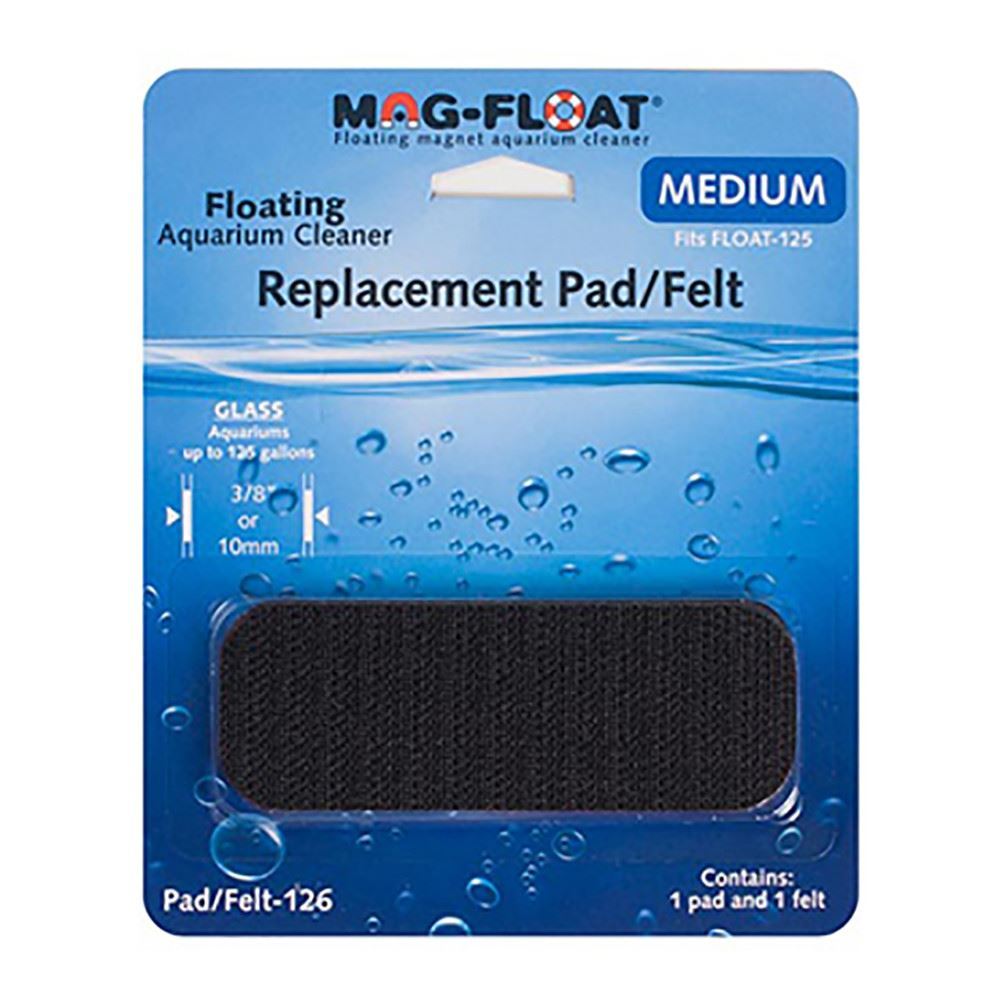 Replacement pad/felt (Medium) Glass Scraper 125 - Mag-Float