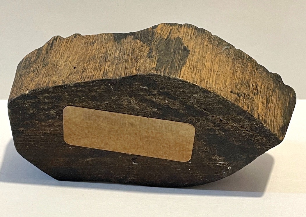 Vintage Heart Textile Printing Block Cross Star Hand Carved Wood 4.5" Long Stamp