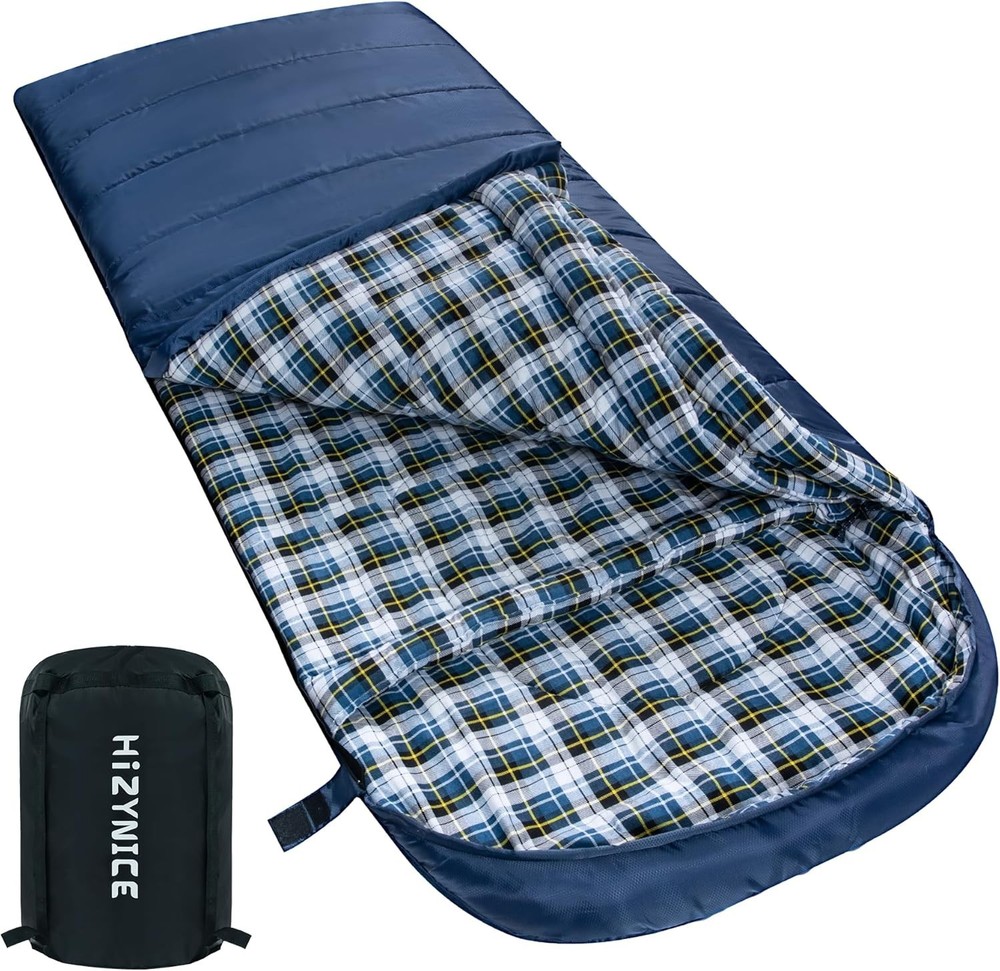Versatile XXL Sleeping Bag with Compression Sack – Luxury Camping Experience