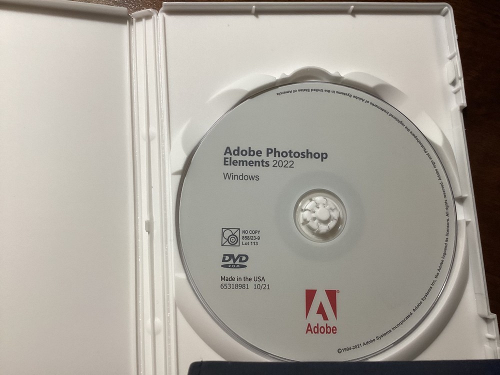 Photoshop Elements 2022 - Windows DVD Version