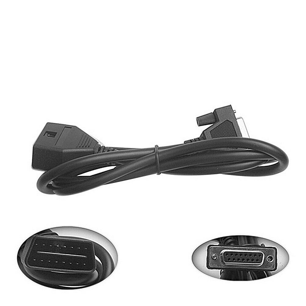 OBD II Main Cable, Used with iCarsoft diagnostic tools, OBD II Interface