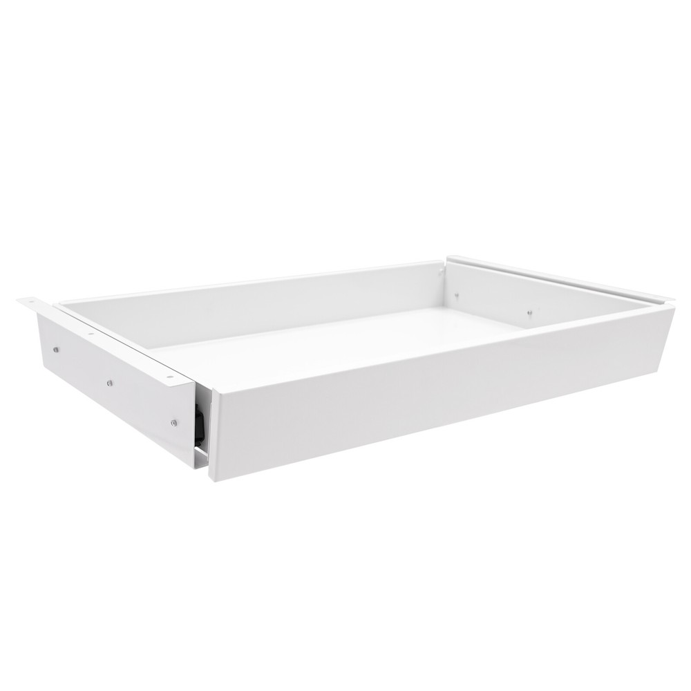 Under Table Mounted Sliding Pull-out Drawer Desk Mount Drawer Storage Organizer
